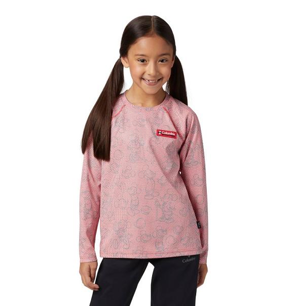 Columbia Disney Sun Deflector Shirts Girls Red USA (US230989)